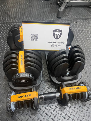 SKTITAN Adjustable Dumbbell Set 24kg Per Side [Made in Taiwan]