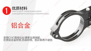 Taiwan Made Carbon Fiber Extender Bar Holder Mount For Scooter/Bicycle