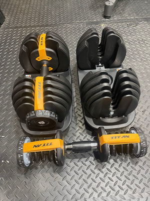 SKTITAN Adjustable Dumbbell Set 24kg Per Side [Made in Taiwan]