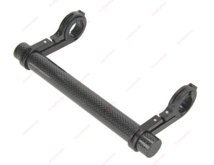 Taiwan Made Carbon Fiber Extender Bar Holder Mount For Scooter/Bicycle