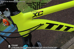 NEW SK TITAN XC 27.5 MTB With Shimano and Hydraulic Brake [9 Speed with Hollowtech Crankset]