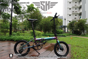 NEW SK TITAN Limited Edition 16 inch with 8 Speed and LITEPRO Parts  [Assembled in TAIWAN] 10.4kg