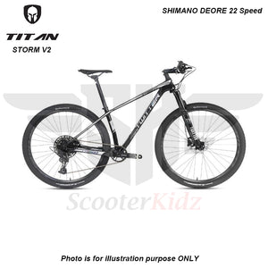 SK STORM V2 Carbon Frame T800-18K Mountain Bike 29inch with Hydraulic Brake