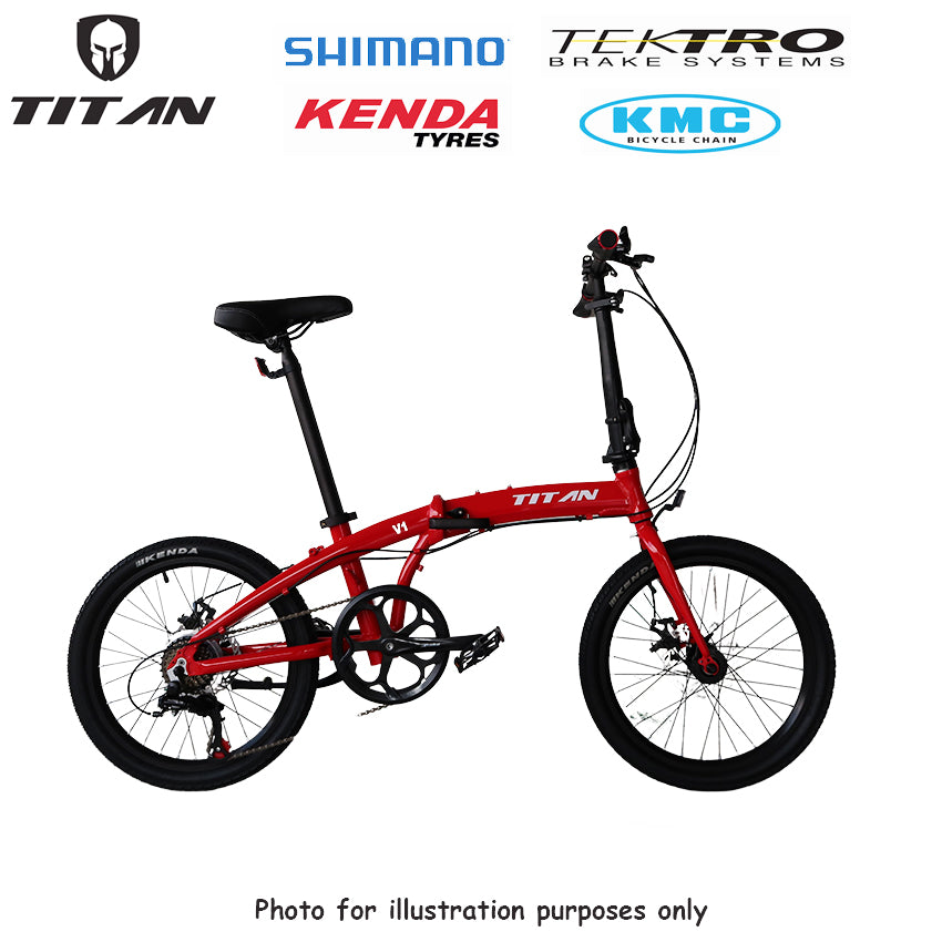 NEW DESIGN of SK TITAN 168 Version 1 with 7 Speed Shimano Groupset. [Assembled in TAIWAN]
