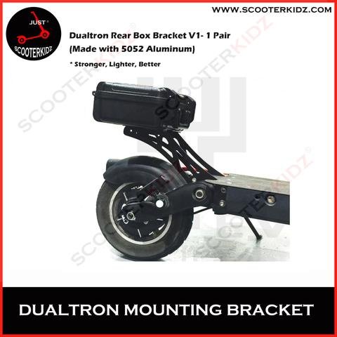 Dualtron Rear Box Bracket V1- 1 Pair (Made with 5052 Aluminum)