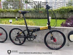 SK TITAN VERTRON WITH 9 Speed Shimano /Litepro Hollowtech / Hydraulic Brake
